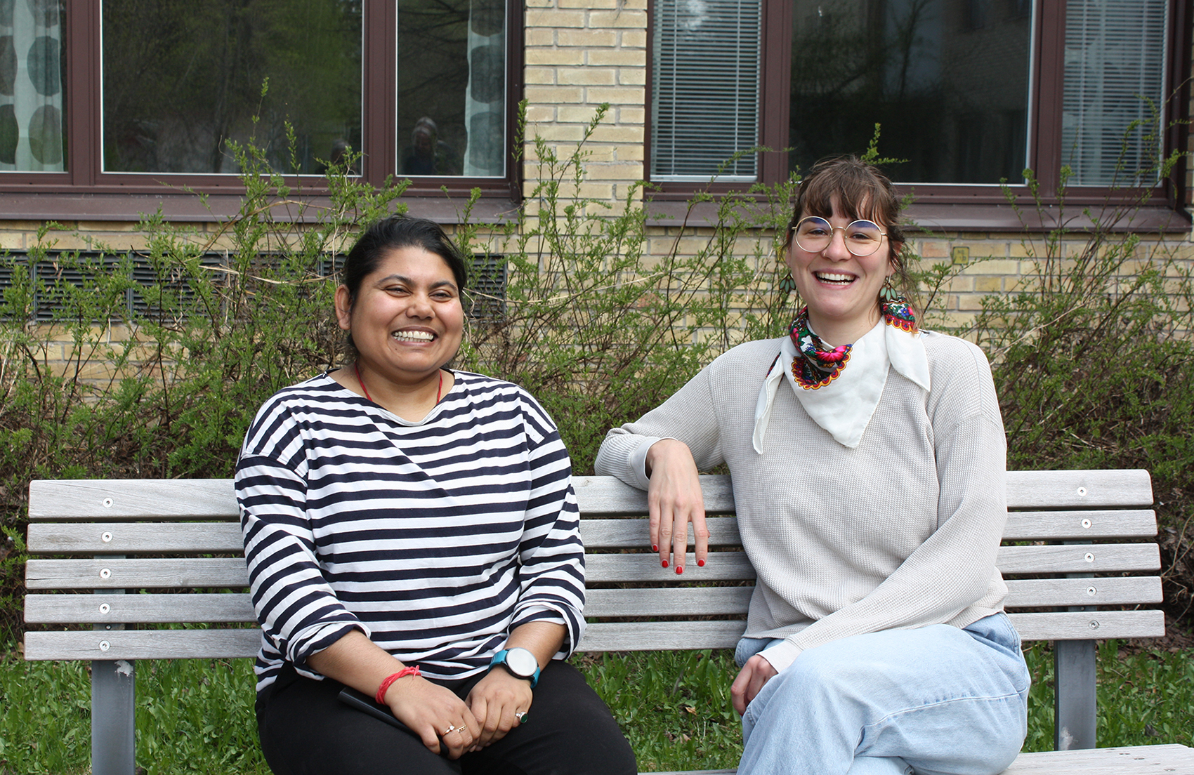 Madhusree Mitra and Mareike Gutensohn.