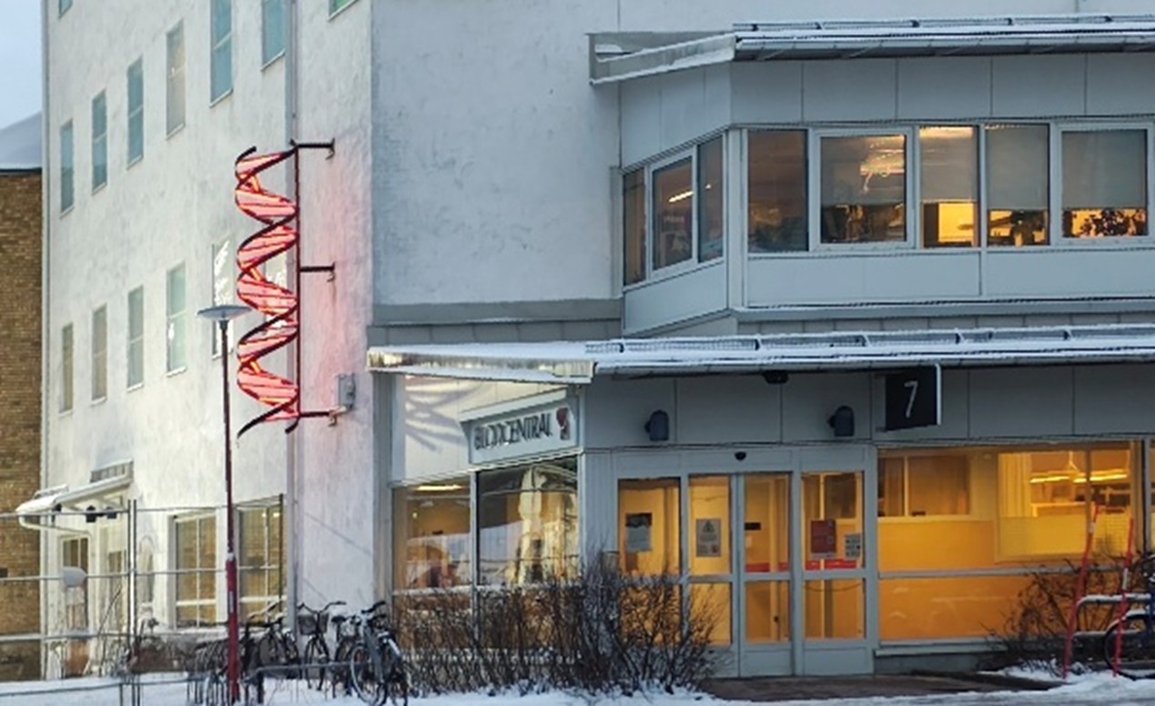 My current workplace at Umeå University, Sweden.