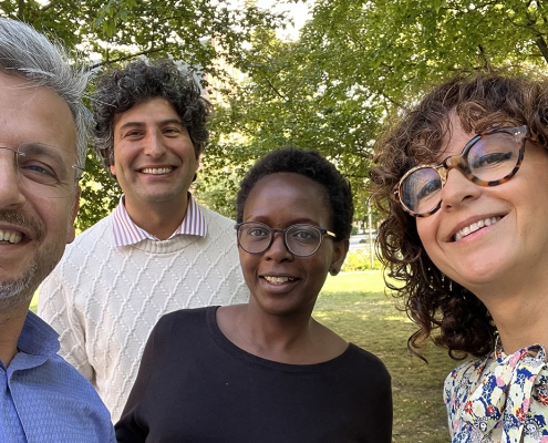 Researchers from UCMR Young Academy and the Max Planck Unit for the Science of Pathogens gathered in Berlin for a day of scientific exchange. Olivia Wesula Lwande, Aftab Nadeem and I presented our research and had the opportunity to meet Nobel laureate Emmanuelle Charpentier and colleagues from MPUSP.